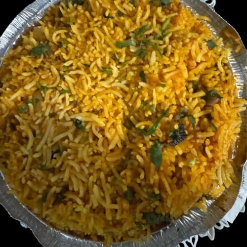 Shrimp Biryani.