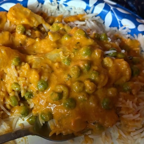 Vegetable Korma.