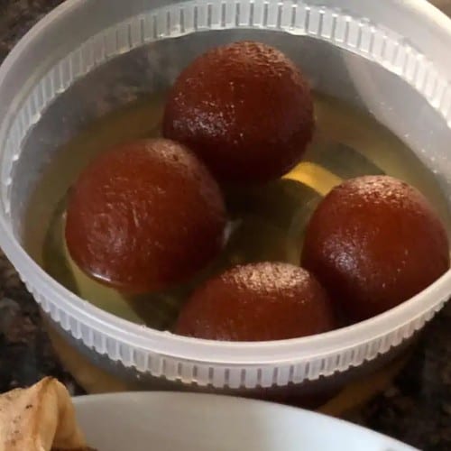 Gulab Jamun.