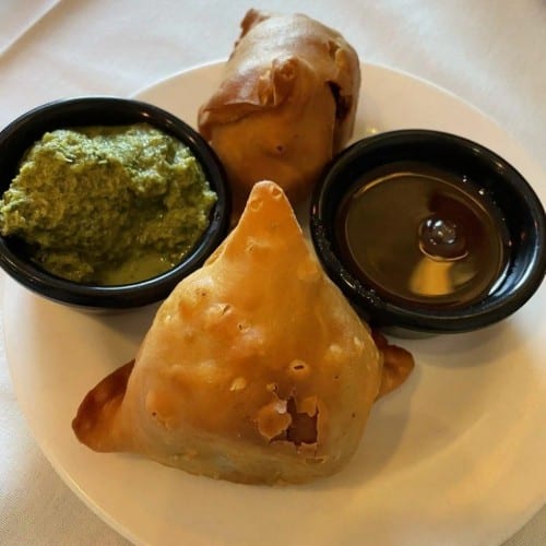 Lamb Samosa.