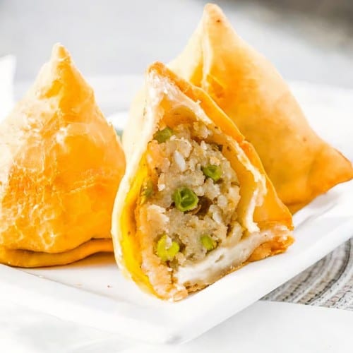 Vegetable Samosa.